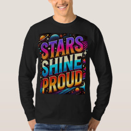 Camiseta Estrelas Brilham