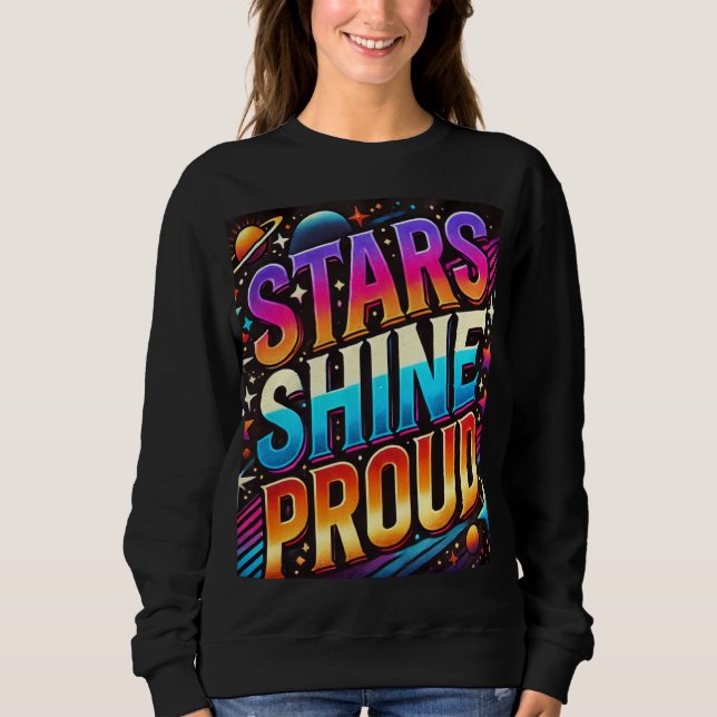 Camiseta Estrelas Brilham (Frente)
