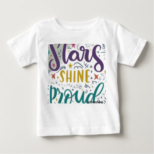 CAMISETA ESTRELAS BRILHANTES