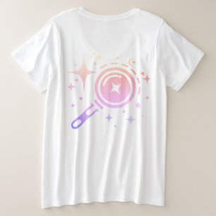 Camiseta Estrelas brilhantes, farol da Idade Digital Sem Li