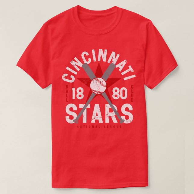 Camiseta Estrelas Cincinnati (Frente do Design)
