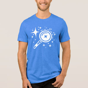 Camiseta Estrelas cintilantes, farol da Era Digital Sem Lim
