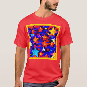 Camiseta "Estrelas Coloridas Respiratórias". Comprar Agora