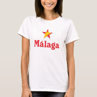Camiseta Estrelas da Espanha - Málaga