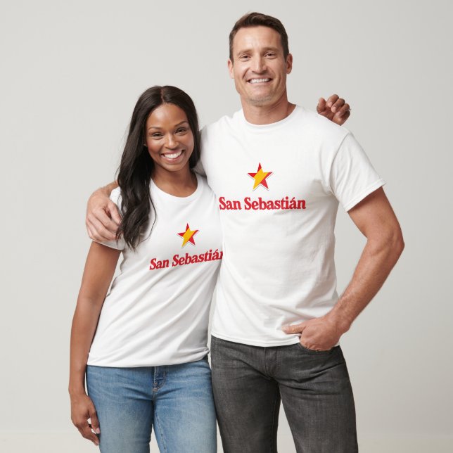 Camiseta Estrelas da Espanha – San Sebastian (Unissex)