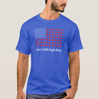 Camiseta Estrelas & da greve de Eagles T unisex para sempre