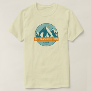 Camiseta Estrelas da Lua no Mt. Washington New Hampshire