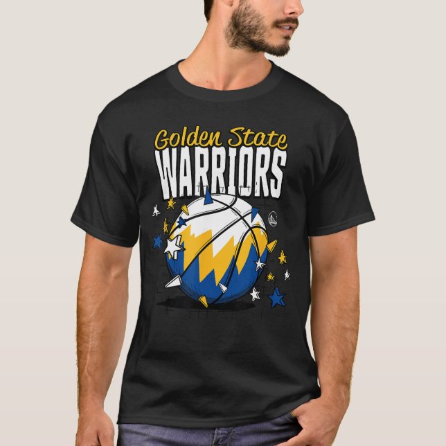 Camiseta Estrelas de basquete do Golden State Warriors da N (Frente)