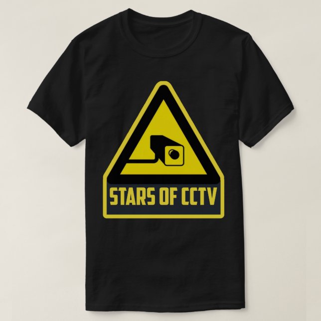Camiseta Estrelas de cctv 1 (Frente do Design)