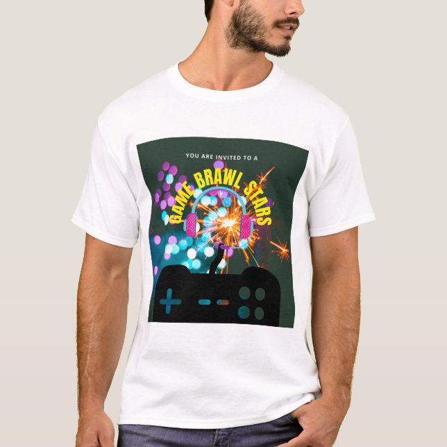 Camiseta estrelas de guerra  (Frente)