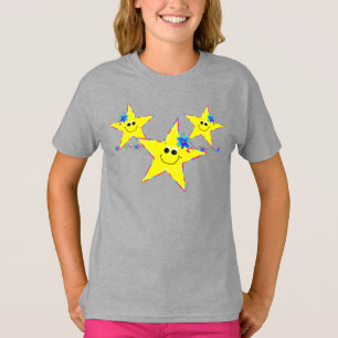Camiseta Estrelas de Menina