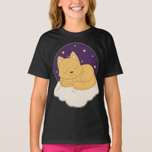 Camiseta Estrelas de Nuvens de Gato