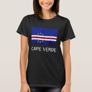 Camiseta Estrelas de Sinalizador de Cabo Verde Representam 