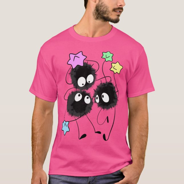 Camiseta Estrelas de Soot Sprite (Frente)