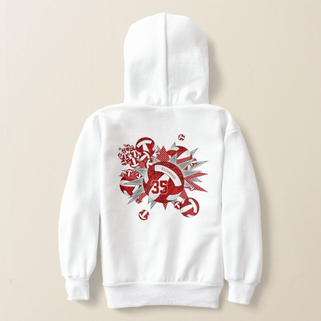 Camiseta estrelas de volicola branca e desportiva (Postura das costas)