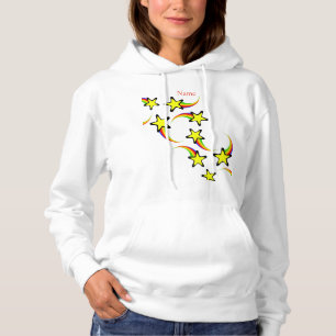 Camiseta Estrelas do Arco-Íris a disparar Thunder_Cove 