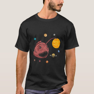 Camiseta Estrelas do Astronomer Astronômico do Pão de Pesca
