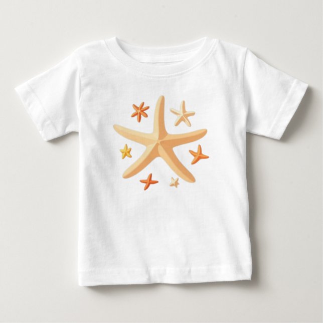 Camiseta Estrelas-do-mar e as Pequenas (Frente)