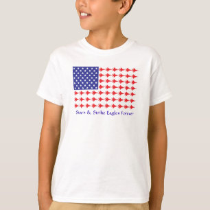 Camiseta Estrelas dos miúdos & da greve de Eagles T do
