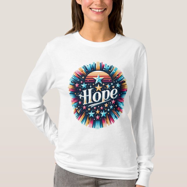 Camiseta Estrelas e Esperança (Frente)
