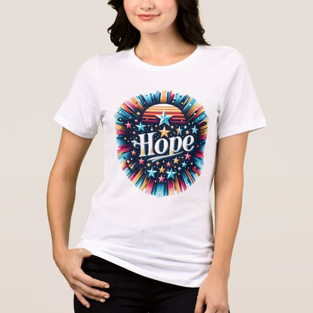 Camiseta Estrelas e Esperança (Frente)