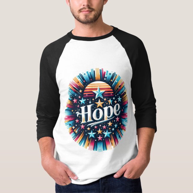 Camiseta Estrelas e Esperança (Frente)