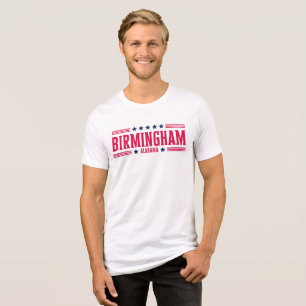 Camiseta Estrelas e faixas de BIRMINGHAM ALABAMA