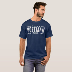 Camiseta Estrelas e faixas de MONTANA BOZEMAN