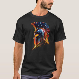 Camiseta Estrelas e Fogo