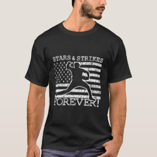 Camiseta Estrelas E Gretas Para Sempre Baseball Pitcher Amé