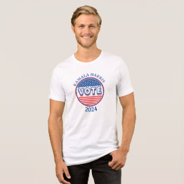 Camiseta Estrelas e Stripes Votam EUA - Eleição