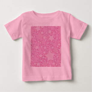 Camiseta Estrelas, Estrelas, Estrelas - Rosa