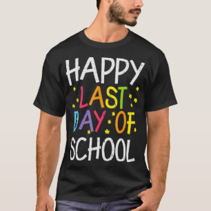 Camiseta Estrelas Felizes No Último Dia Do Chá De Graduação