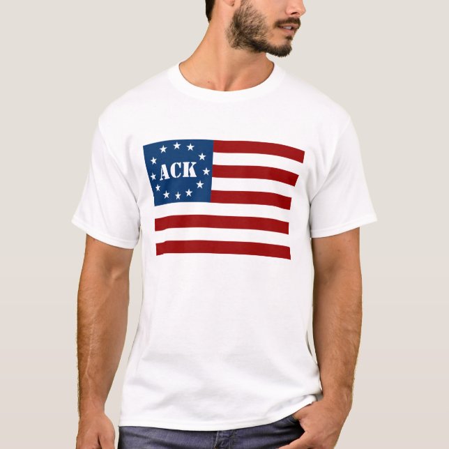 Camiseta Estrelas & listras do ACK (Frente)