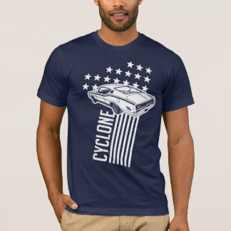 Camiseta Estrelas & listras do ciclone de Mercury