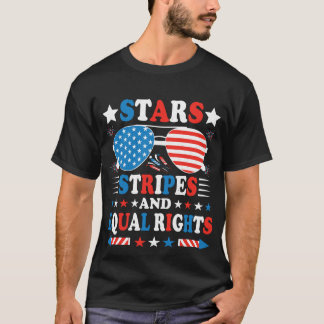 Camiseta Estrelas, Listras e Direitos Iguais – Igualdade Pa