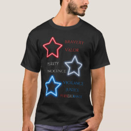 Camiseta Estrelas Patriotas