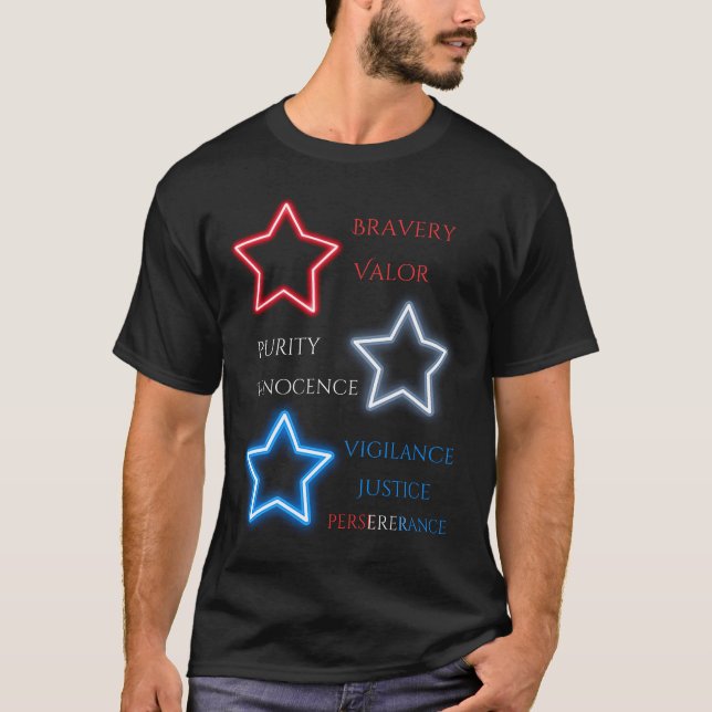Camiseta Estrelas Patriotas (Frente)