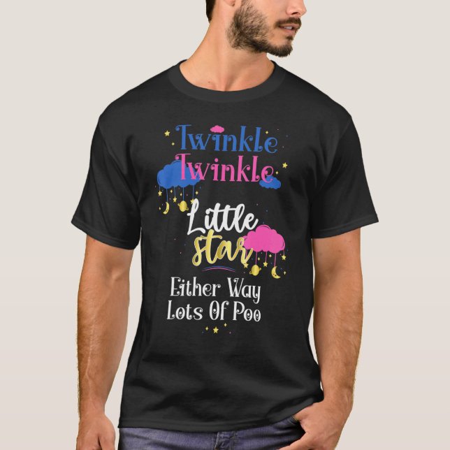 Camiseta Estrelas Pequenas Brilhantes De Qualquer Forma Mui (Frente)