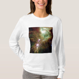 Camiseta Estrelas recém-nascidas no cluster da Árvore de Na