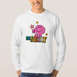 Camiseta Estrelas Sparkling cor-de-rosa brilhantes do Sr.