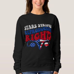 Camiseta Estrelas Strips Direitos Reprodutivos Bandeira Ame