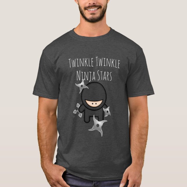 Camiseta Estrelas Twinkle Ninja (Frente)