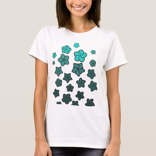 Camiseta Estrelas Verdes (Frente)