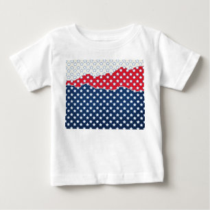 Camiseta Estrelas Vermelhas, Brancas e Azuis (EUA) (Estados