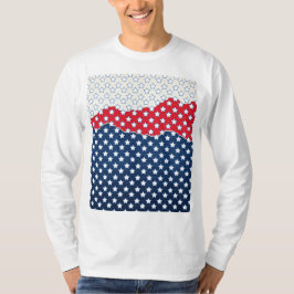 Camiseta Estrelas Vermelhas, Brancas e Azuis (EUA) (Estados
