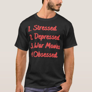 Camiseta Estressado DeprimidoObscecado