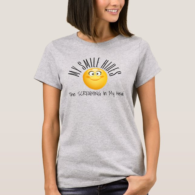 CAMISETA ESTRESSADO! SORRISO (Frente)