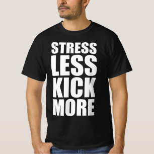 Camiseta Estresse menos chute mais