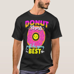 Camiseta Estresse na rosquinha Faça Seu Professor No Dia Do